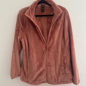 The North Face Pink Teddy Jacket Cozy Fleece
